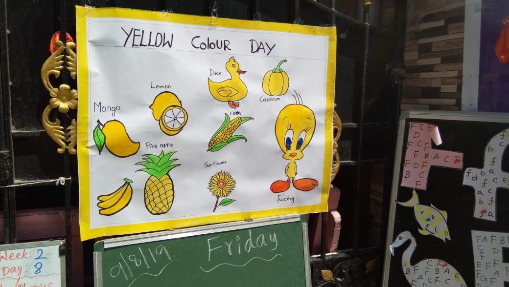 Yellow colour day