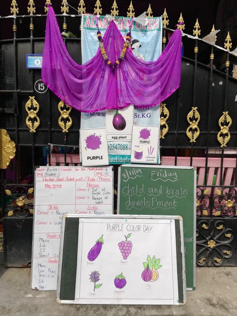 Purple colour day