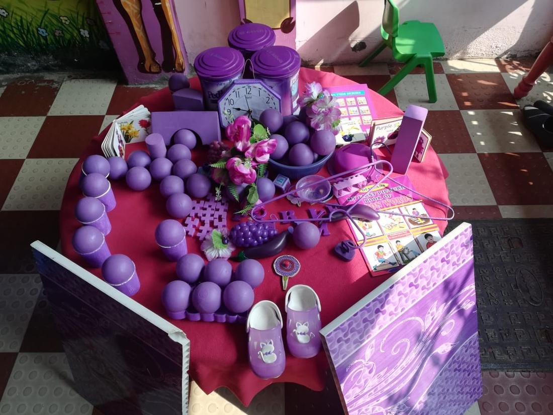 Purple colour day