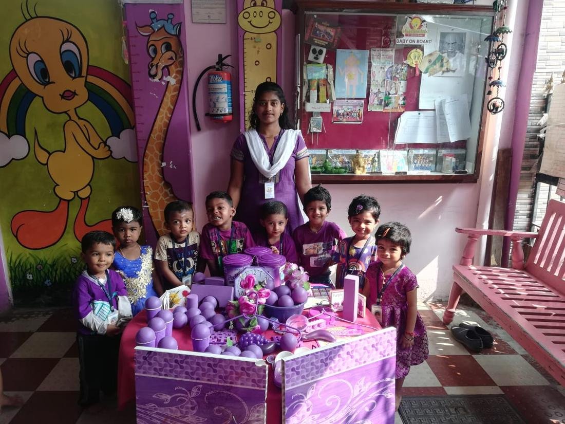 Purple colour day