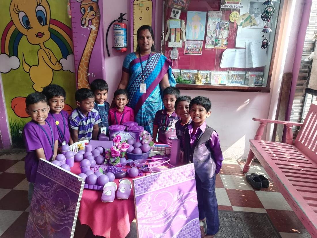 Purple colour day