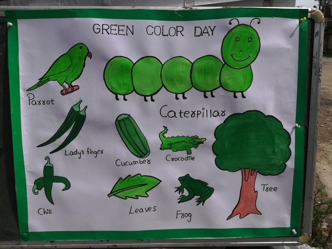 Green colour day